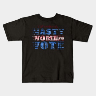 Nasty Women Vote Kids T-Shirt